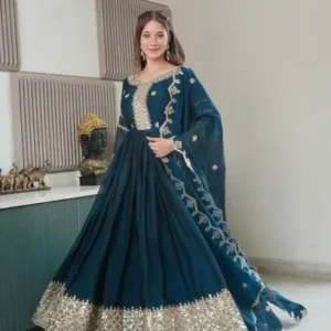 Embroidered Georgette