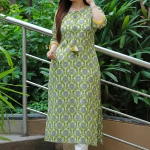 Women Printed Straight Kurta