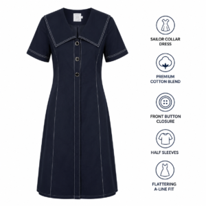 Women's A-Line Midi Dress