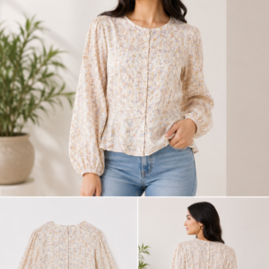Women's Floral Casual Top
