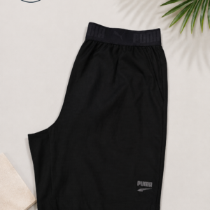 Men’s Black Athletic Sports Shorts