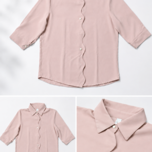 Women's Elara Scallop Shirt